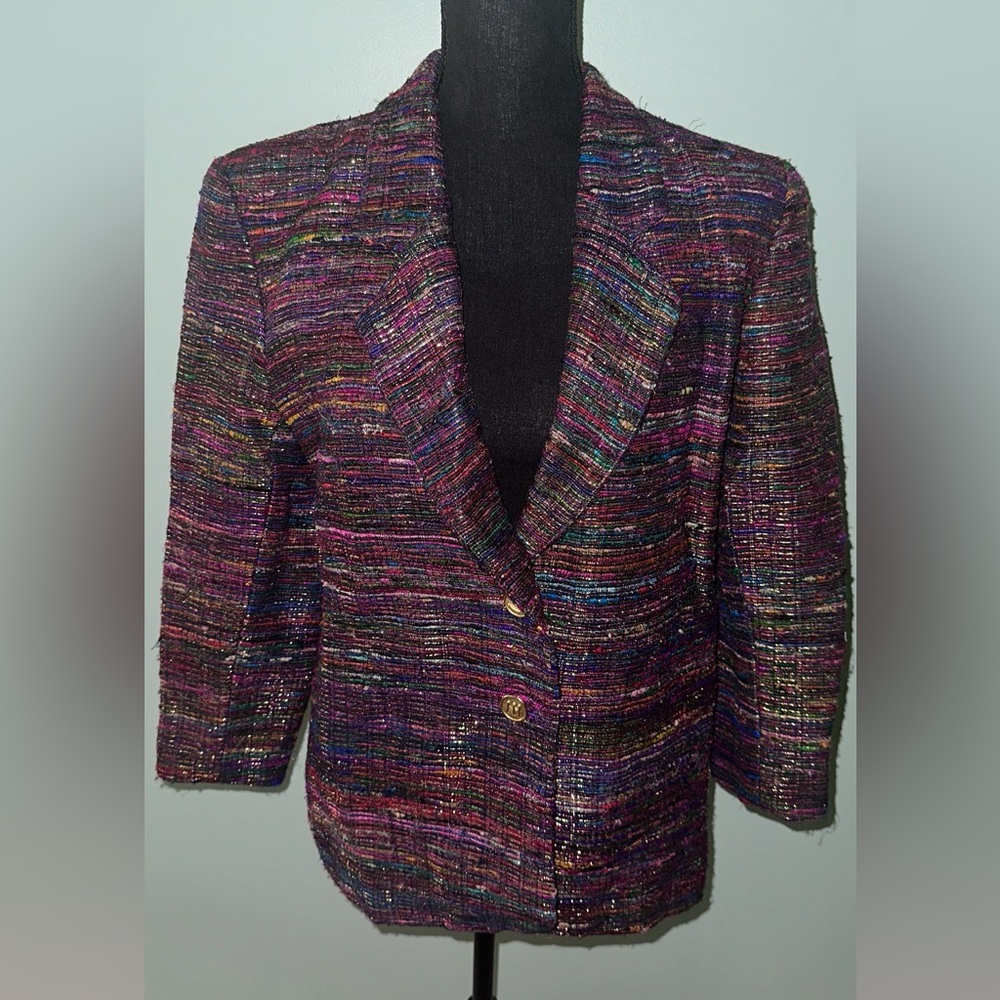 Elegant Multicolor Women's Blazer